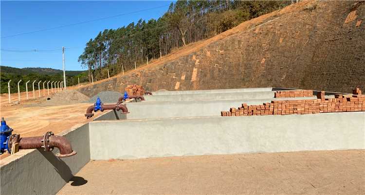 Obras da ETE entram em nova fase da sua construção